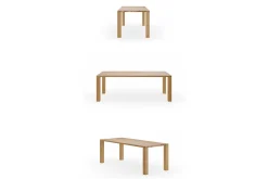 Esstisch Scandi Eiche massiv ab 160 cm konfigurierbar