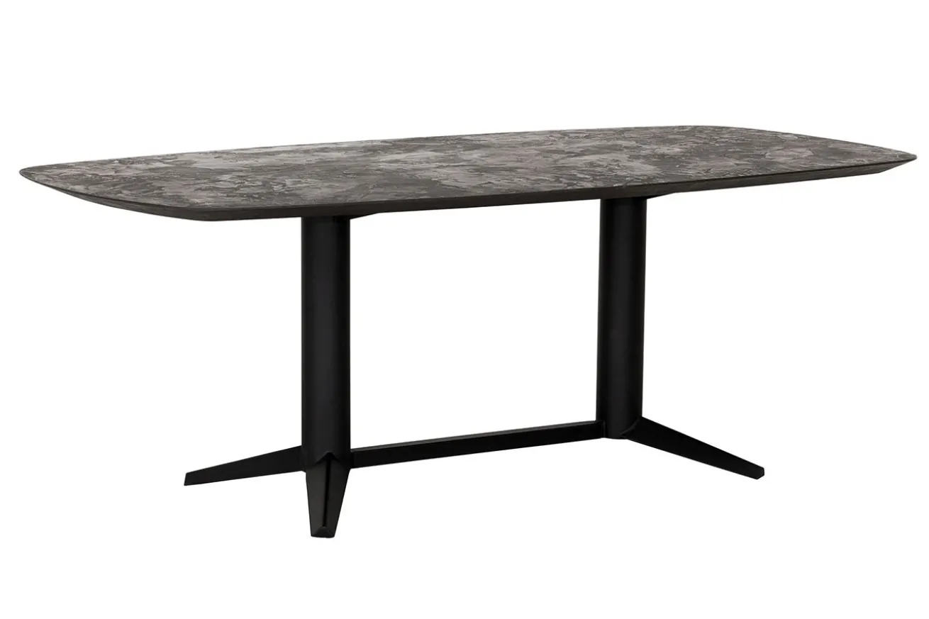 Esstisch Soho Mortex schwarz B 260 cm