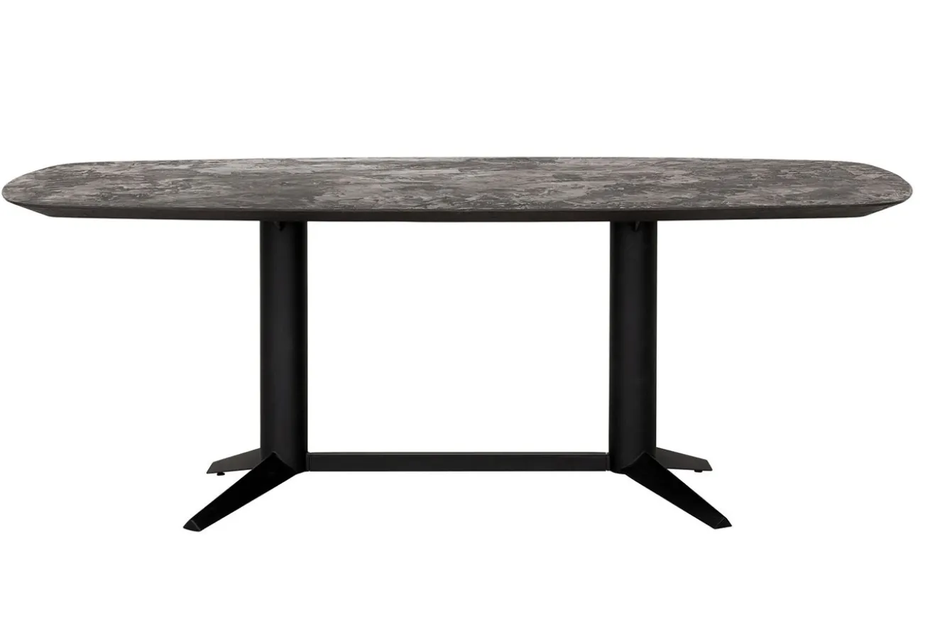 Esstisch Soho Mortex schwarz B 260 cm