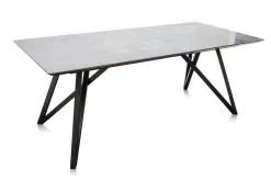Esstisch Spider anthrazit 250
