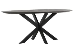 Esstisch Timeless Black Teak 200x100cm