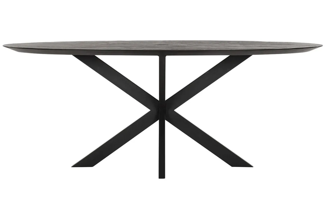 Esstisch Timeless Black Teak 200x100cm
