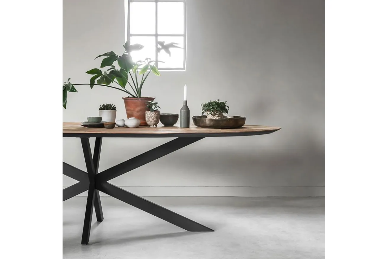 Esstisch Timeless Teakholz 200x100 cm