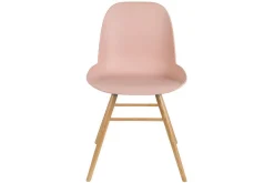 Esszimmerstuhl Albert Kunststoff rosa
