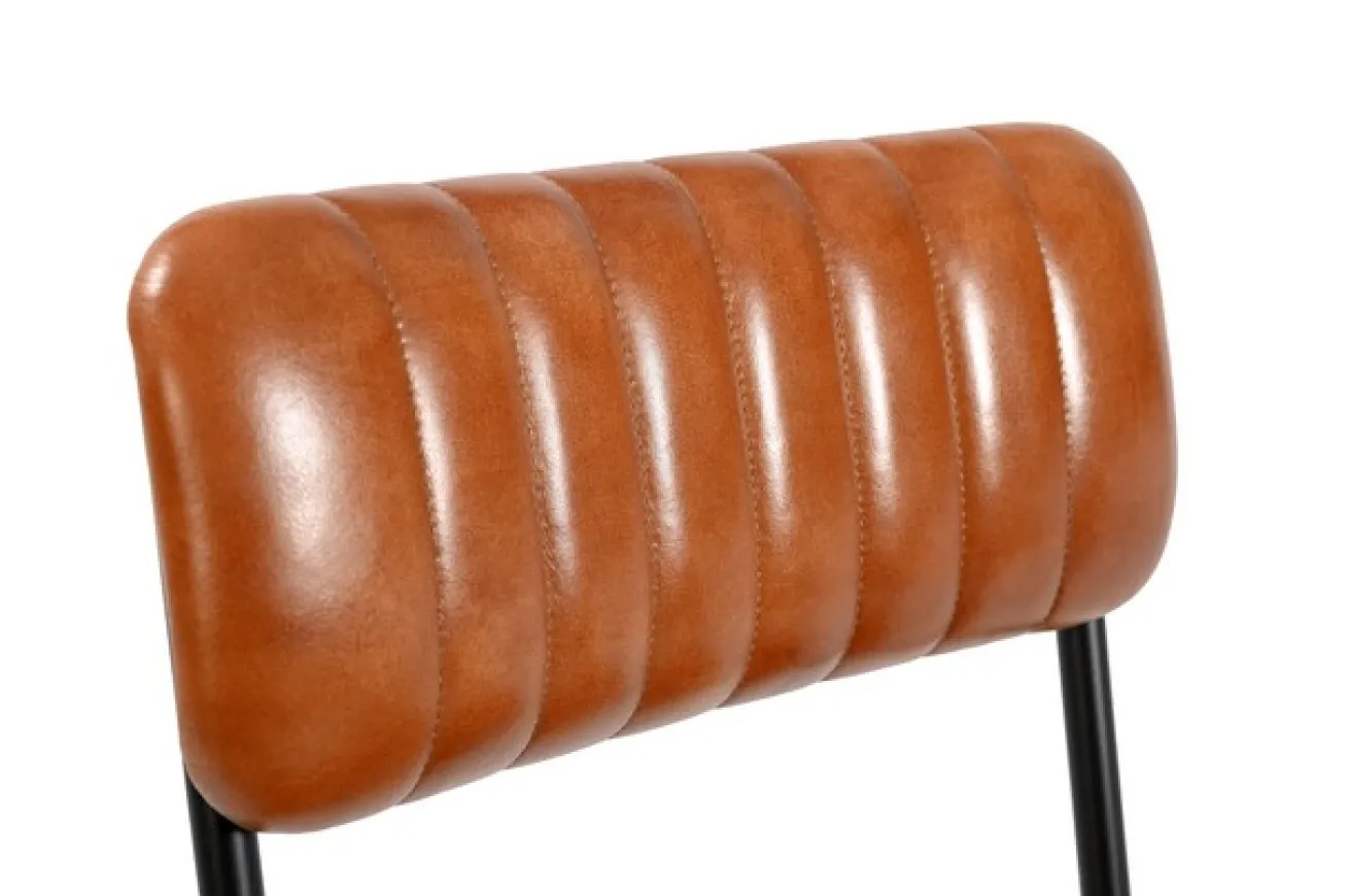 Esszimmerstuhl Sixty Leder braun