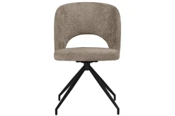 Esszimmerstuhl Tatum Stoff taupe