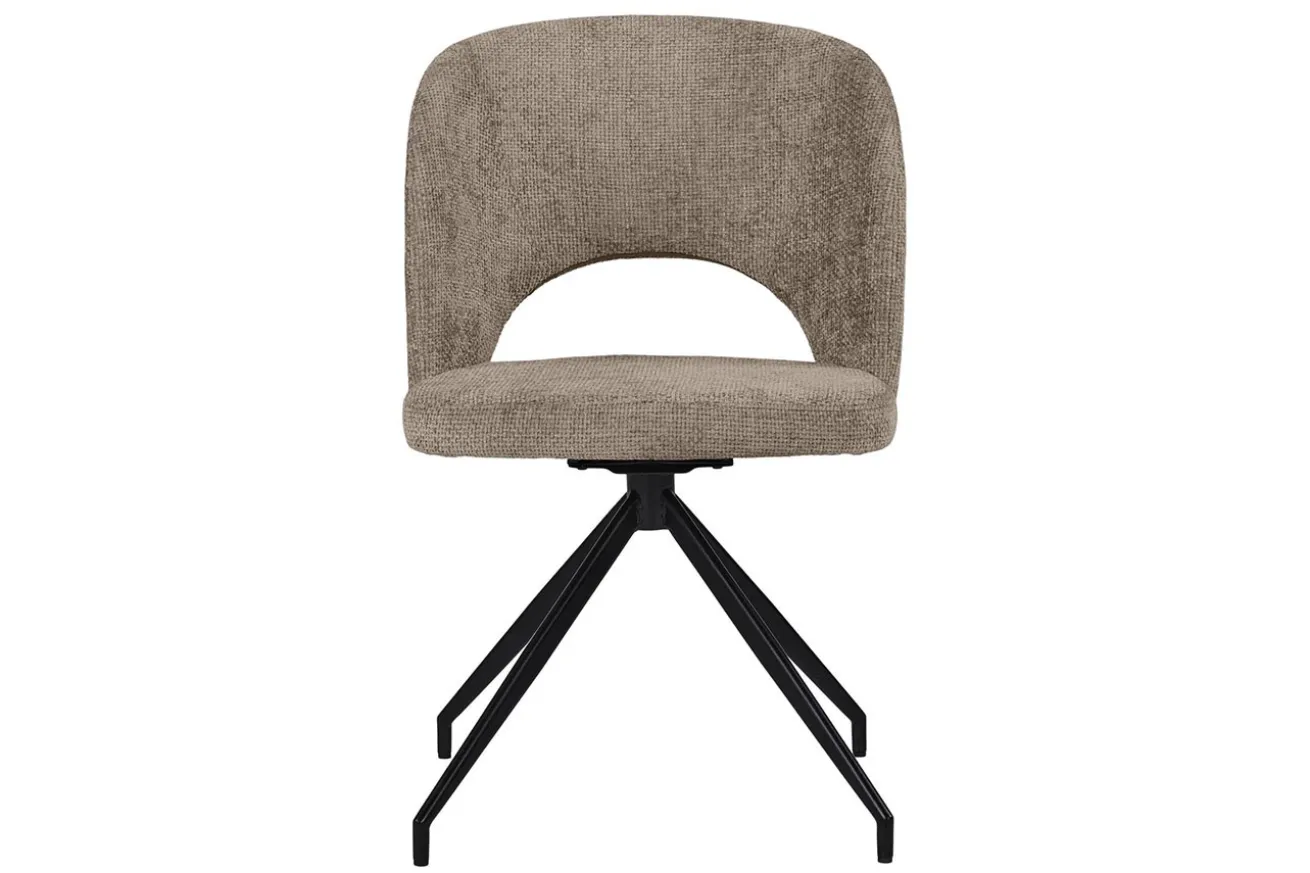 Esszimmerstuhl Tatum Stoff taupe