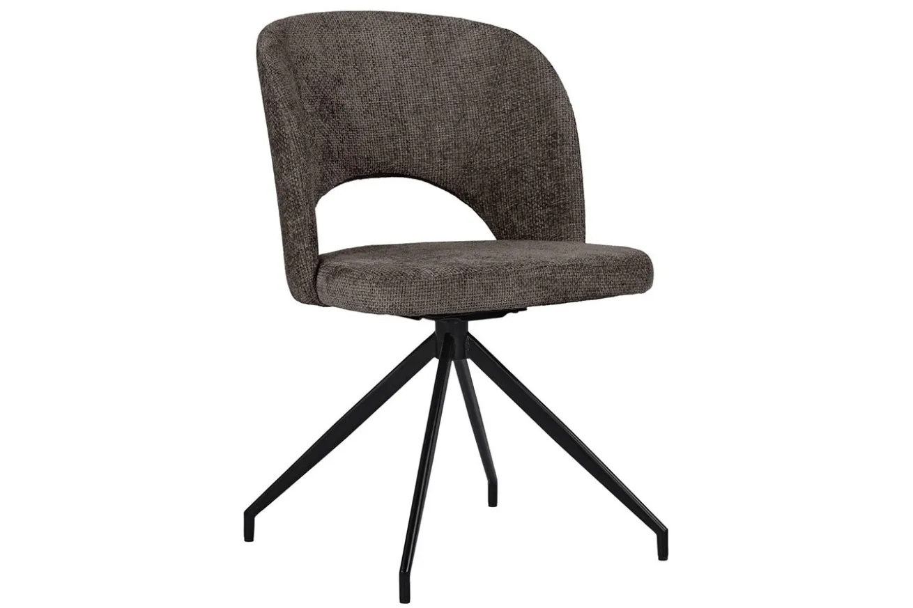 Esszimmerstuhl Tatum Stoff taupe