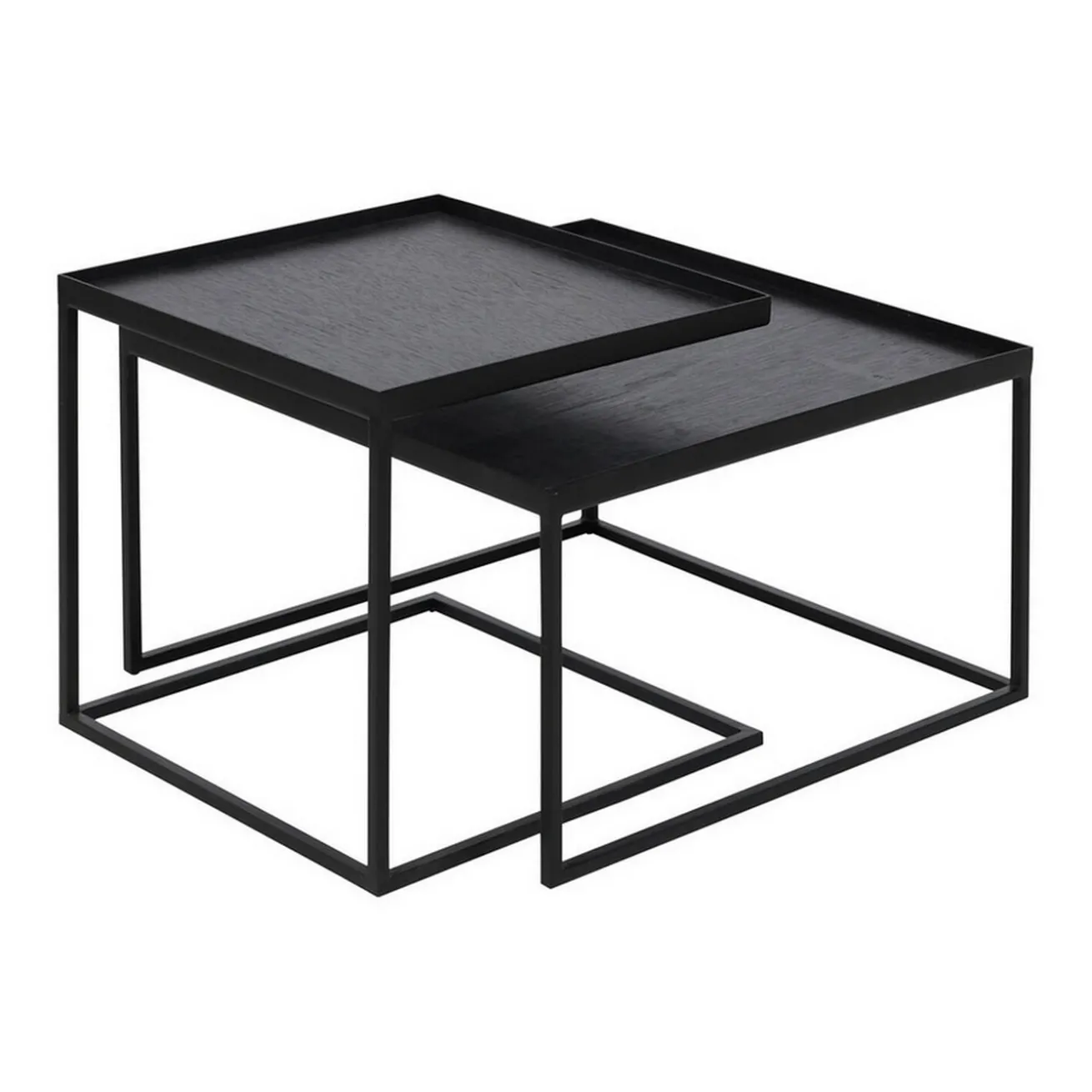 Ethnicraft Couchtischgestell 2er Set