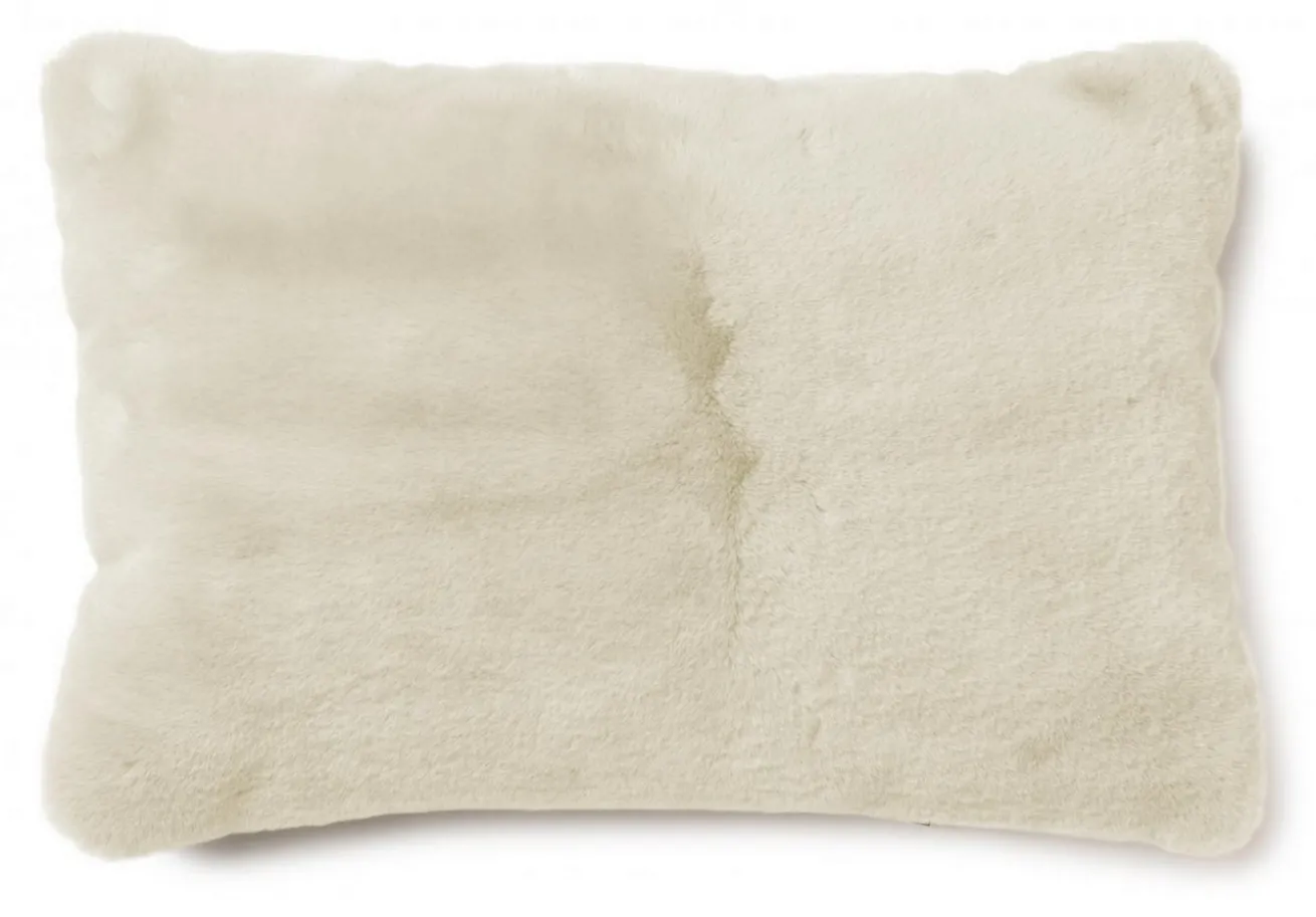 Fellkissen Fluffy creme beige