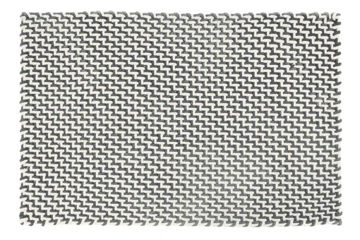 Fußmatte "Pool" stone/white 52*72 cm
