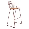 Garten Barhocker Paon rot