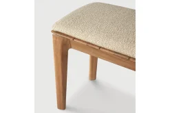 Garten Bok Sitzbank Teak natur