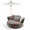 Gartenliege Isola rund drehbar D 150 cm