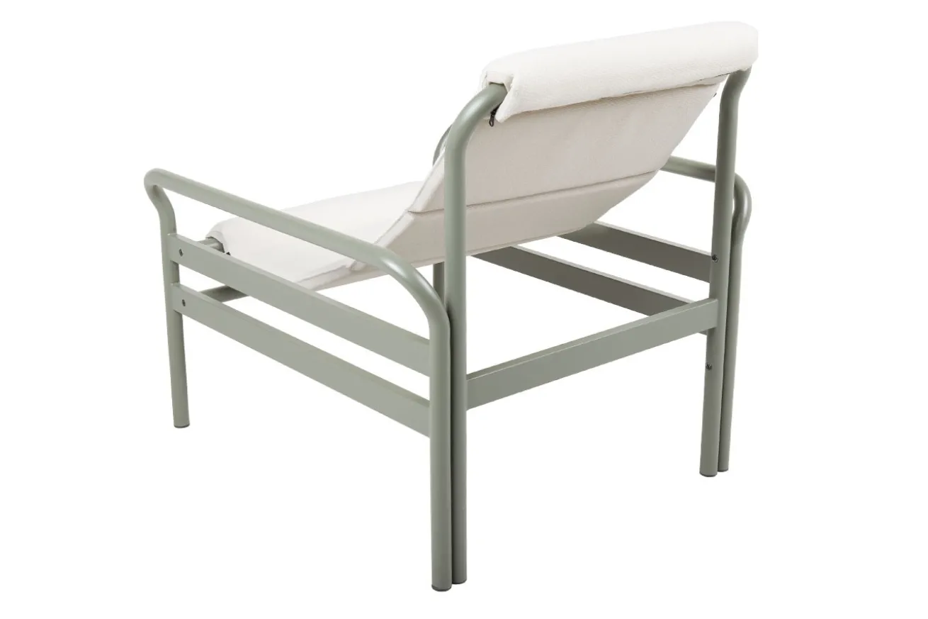 Gartensessel mit Arm Sling weiß