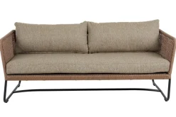Gartensofa Pors 2,5-Sitzer natur