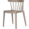 Gartenstuhl Kunststoff beige