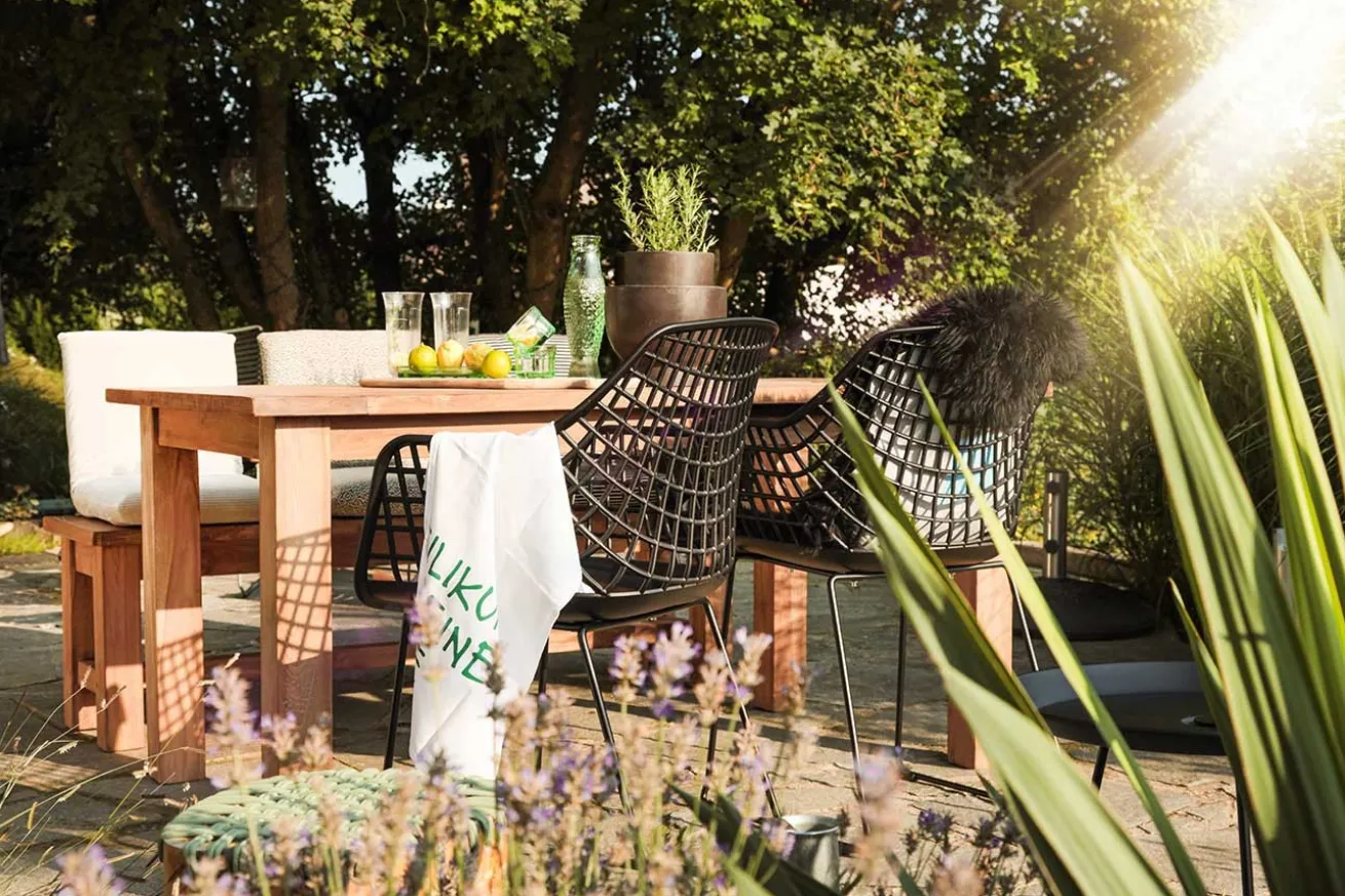 Gartentisch Arles Teak massiv 200