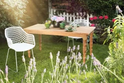 Gartentisch Teak Brasserie OUTDOOR massiv 220 cm