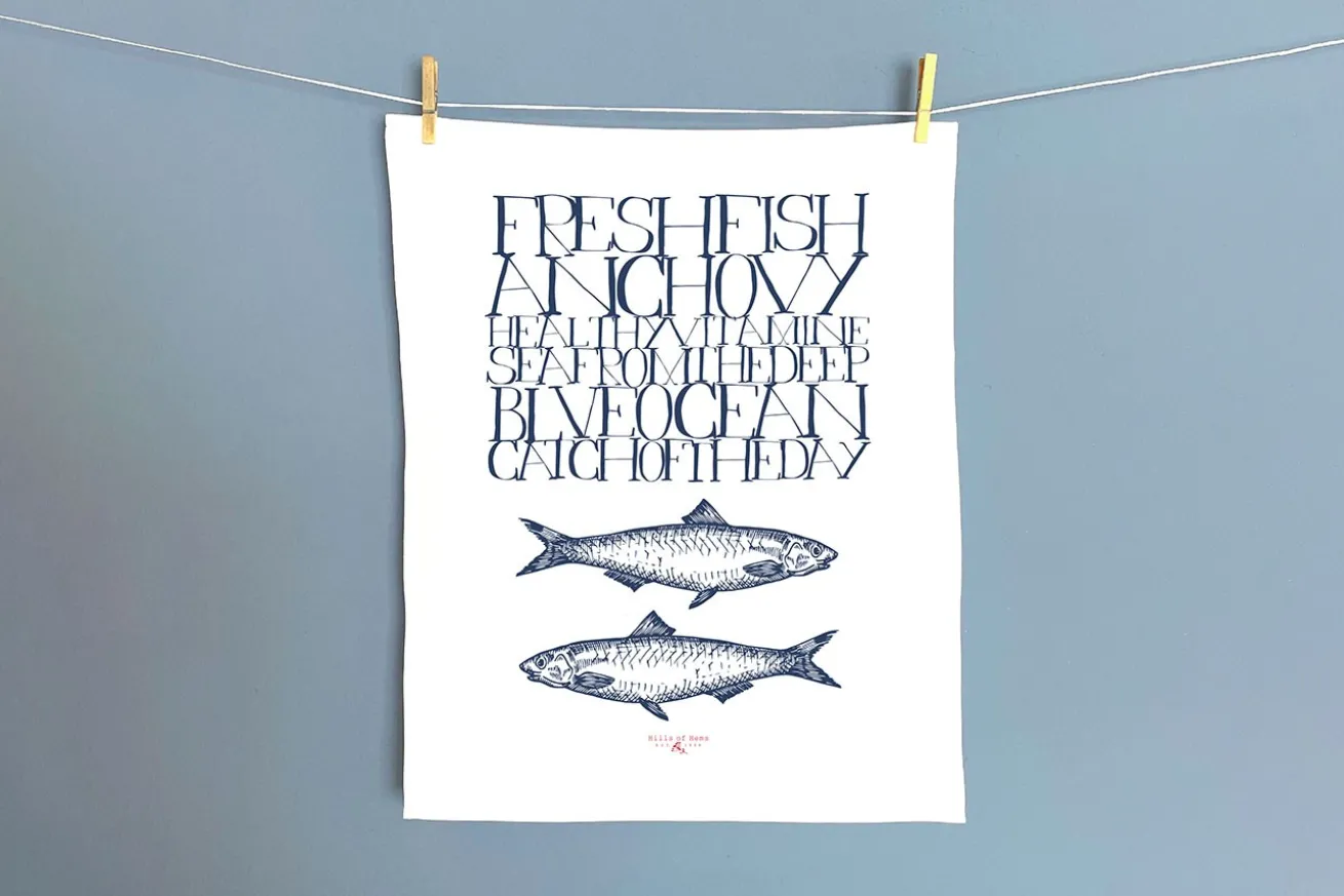 Geschirrtuch Anchovy