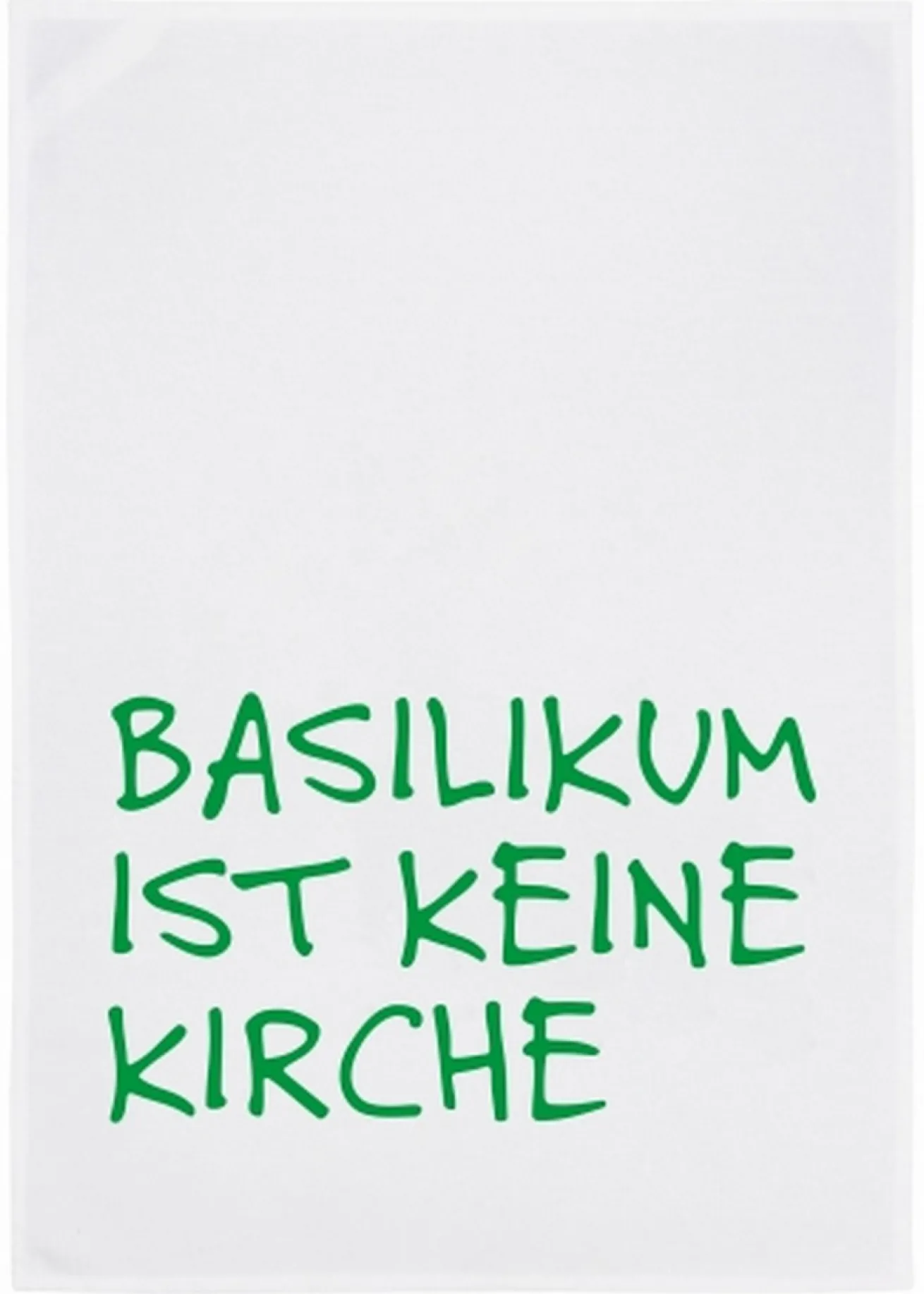 Geschirrtuch Basilikum