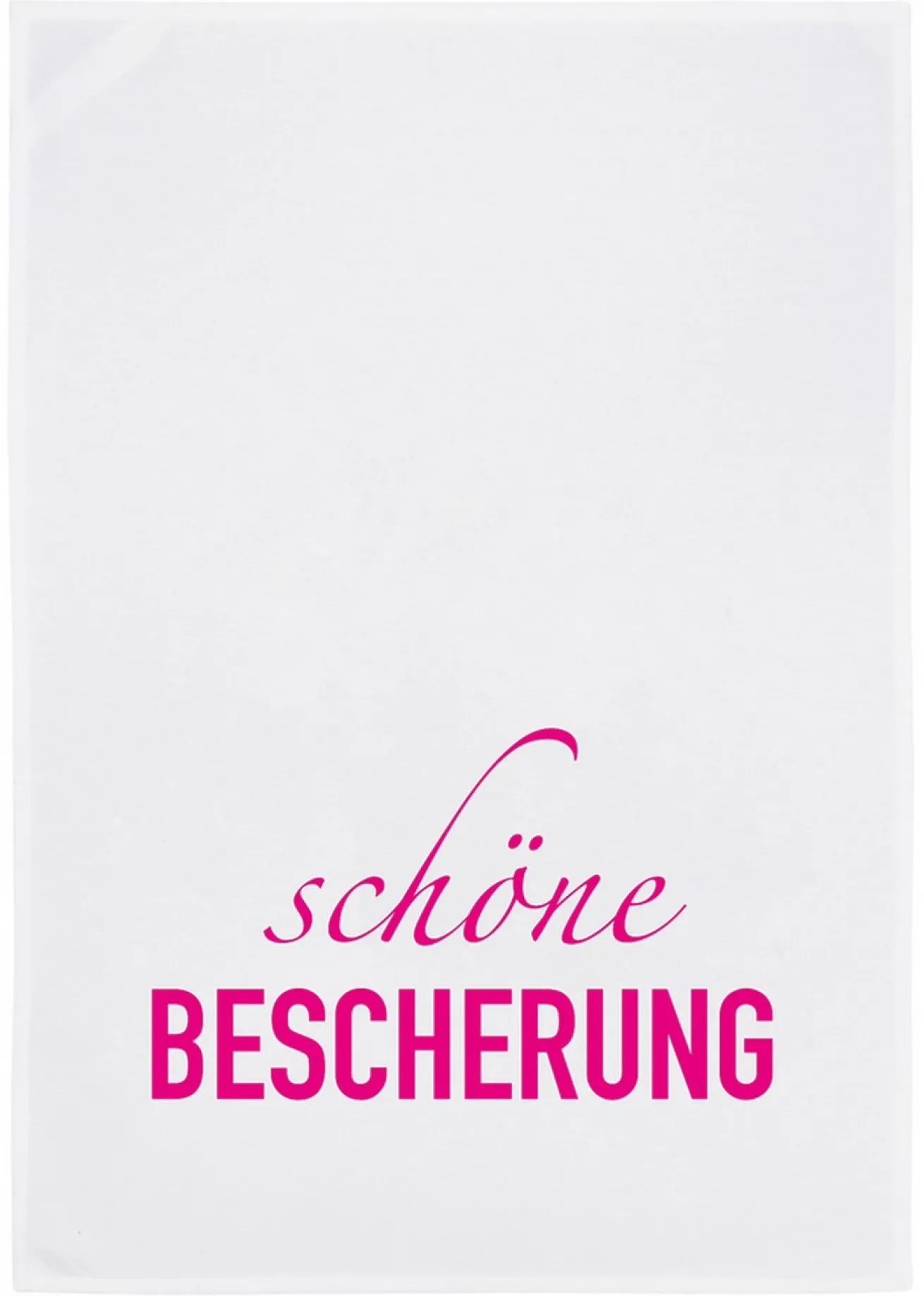 Geschirrtuch schöne Bescherung
