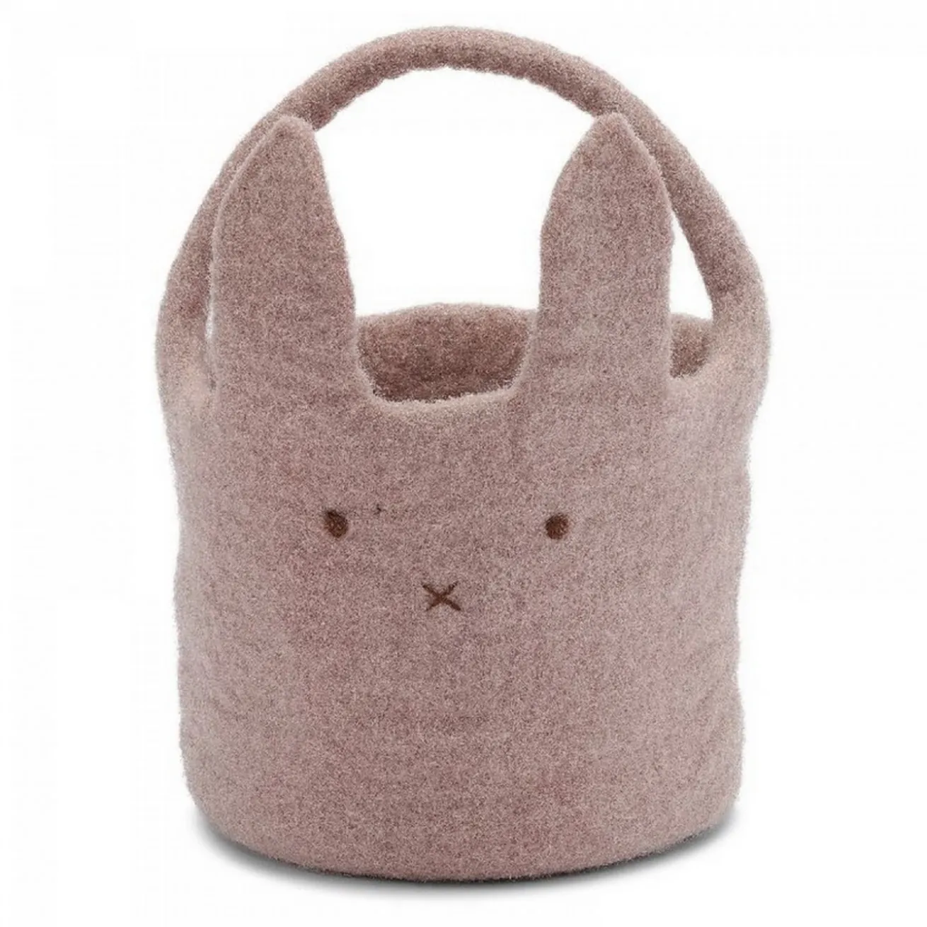 Großer Hasenkorb Big Bunny Filz lavendel