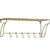Hakenleiste messing antik B 50 cm