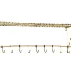 Hakenleiste messing antik B 76 cm
