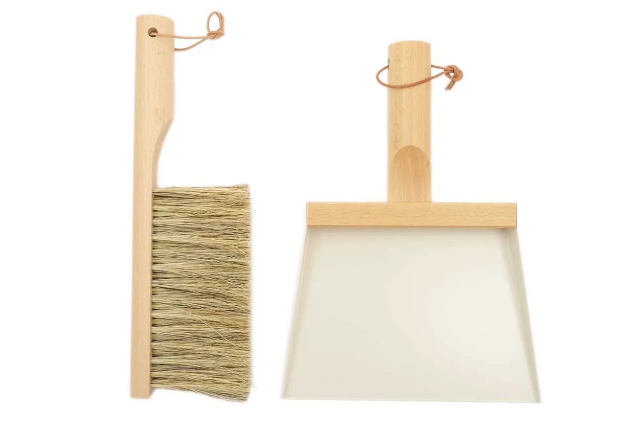 Handfeger Set Clynk Natural Collection weiss