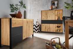 Highboard Benni Wildeiche H 143 cm