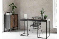 Highboard Criss Cross Massivholz B 75 cm