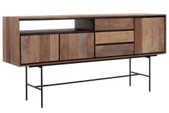 Highboard Metropole Teak Metall B 200 cm