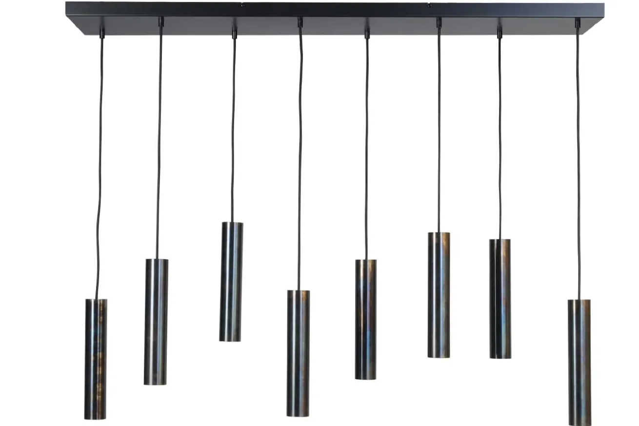 Hängelampe Rule silber antik 8tlg