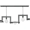 Hängelampe Tortona Metall schwarz