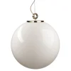 Hängelampe White Ball mit Ring D 35 cm