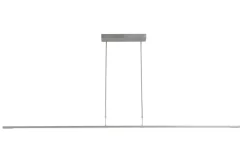 Hängeleuchte nickel B 200 cm