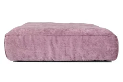 Hocker Marta Samtstoff beige groß