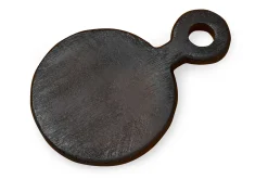 Holztablett schwarz klein