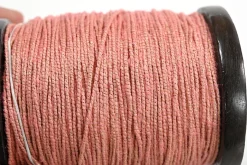 Jute-Lurex Band Ribbons 20m rosa