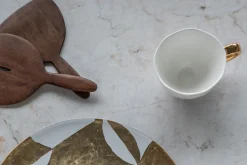 Kaffeetasse Porzellan weiß