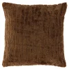 Kissen Dovi 45x45cm dunkelbraun