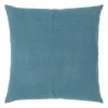 Kissenhülle Leda blau 50x50cm