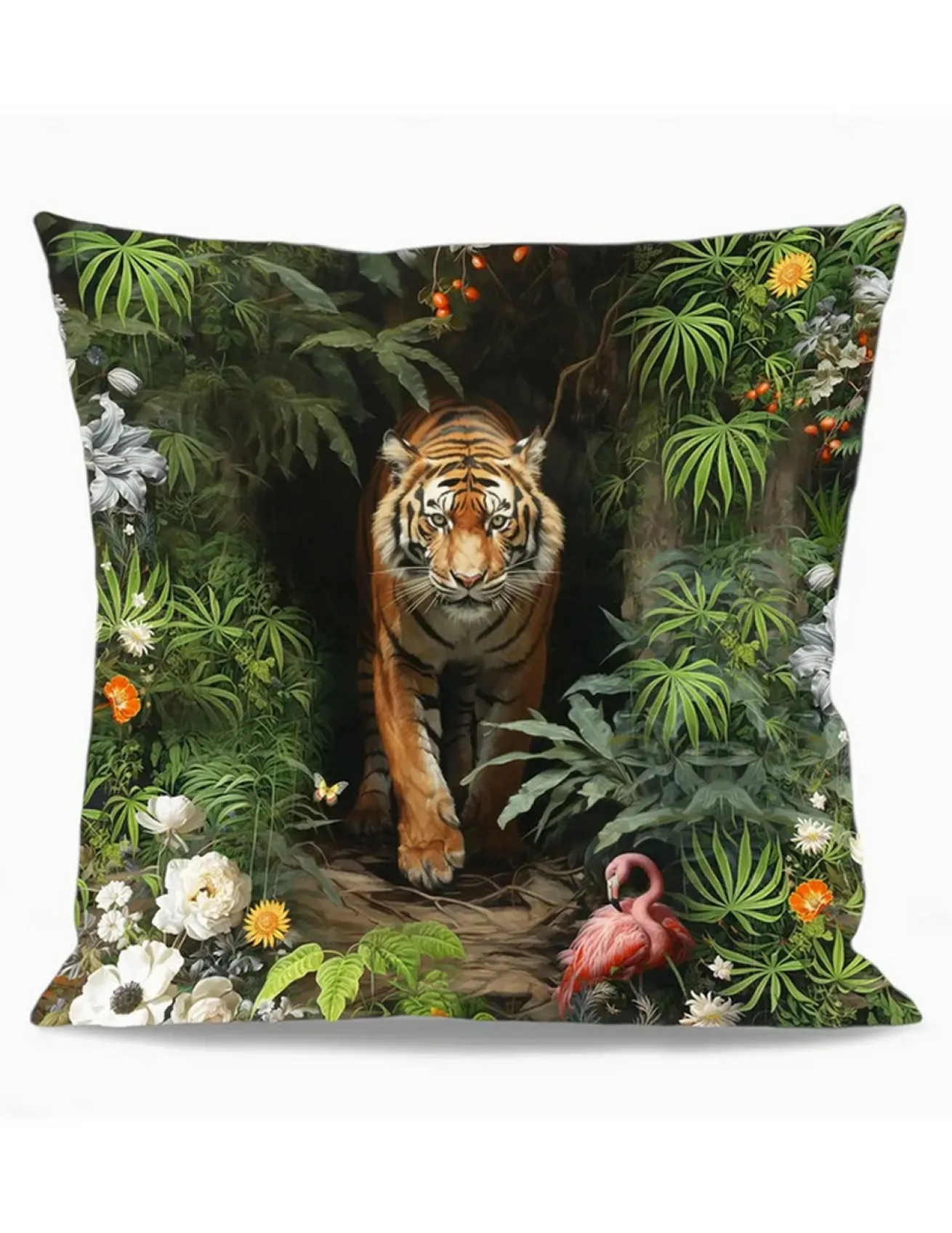 Kissenhülle Tiger 60 cm