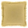 Kissen Lauri Boucle gelb 45x45 cm