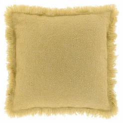 Kissen Lauri Boucle gelb 45x45 cm