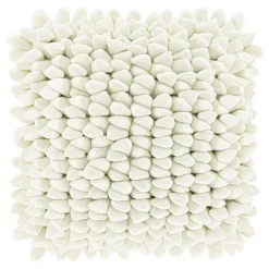 Kissen Leyla Pebble weiss 45*45 cm