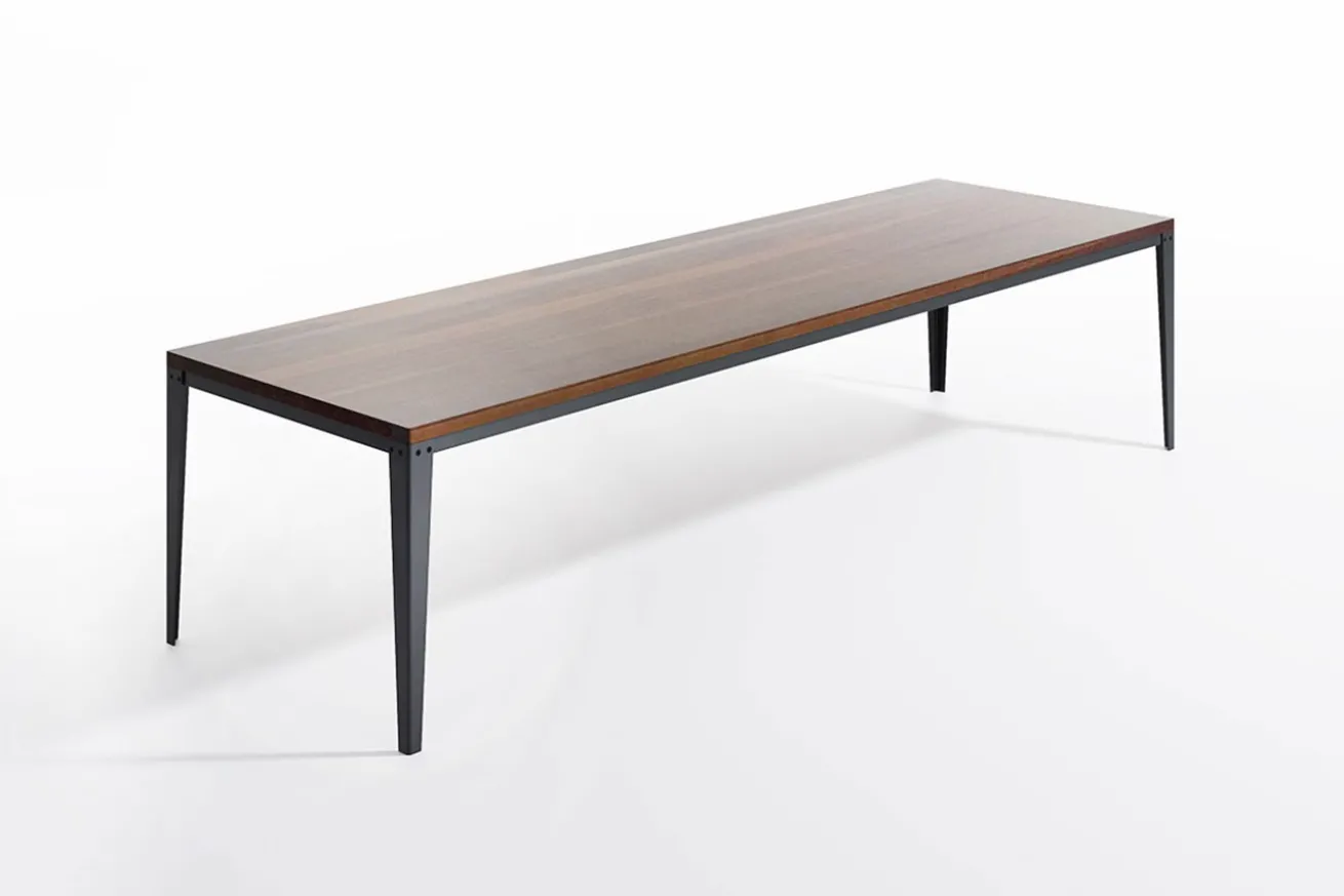 Konferenztisch Flory Hard Nuss B 300 cm