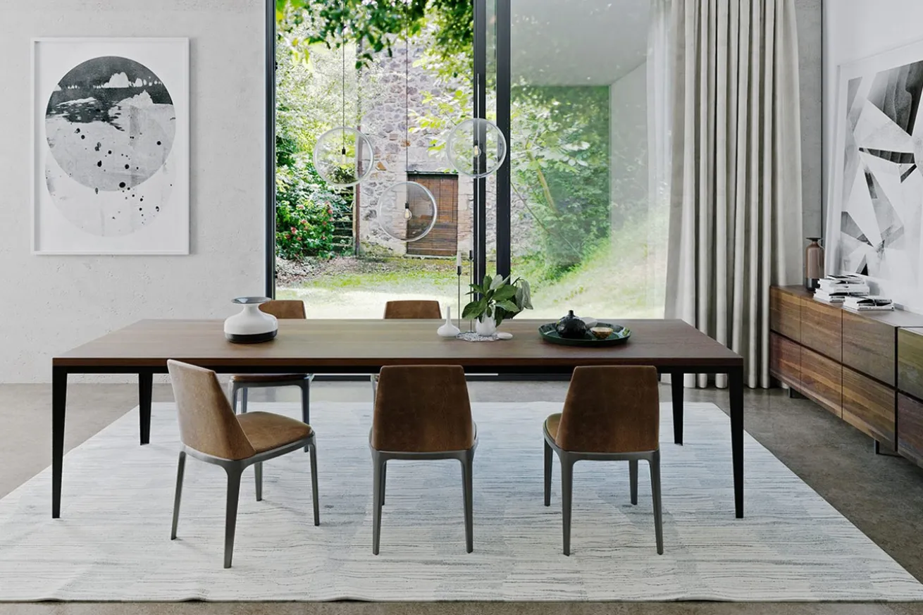 Konferenztisch Flory Hard Nuss B 300 cm