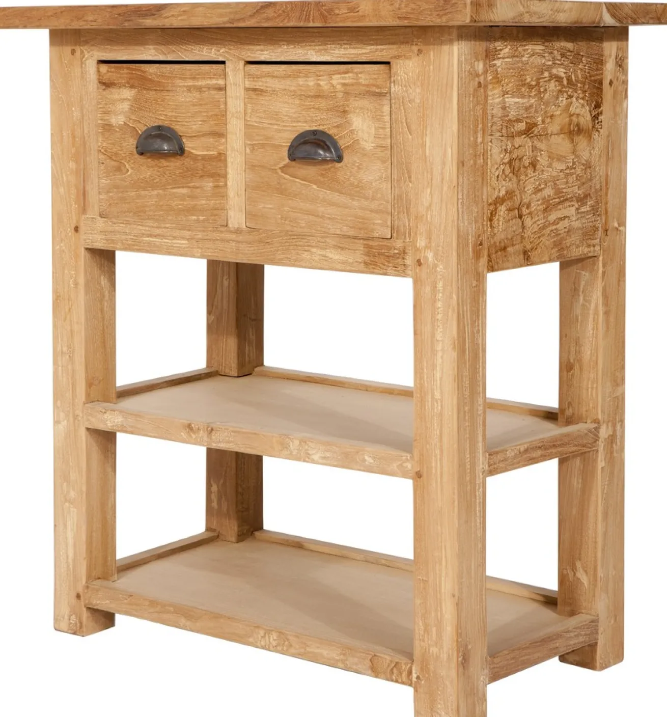 Konsolentisch Loft Teakholz B 75 cm